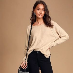 Lulu’s Taupe Pullover